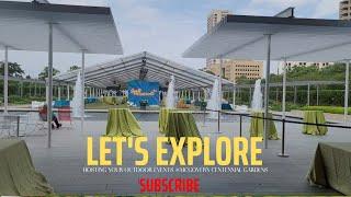 Lets explore hosting your outdoor events @McGovern Centennial Gardens