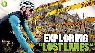 Exploring Lost Lanes & An Abandoned Building on Gravel Bikes