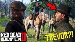 TREVOR PHILIPS in Red Dead Redemption 2 GTA 5 easter egg in RDR2