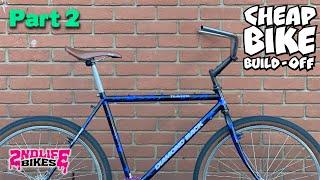 Cheap Bike Build Off - Diamondback Traverse Restoration -  parts bin Commuter bike build vintage MTB