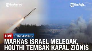 Houthi Yaman Tembaki 102 Kapal dan Pelabuhan Zionis Markas Israel di Ruwaisat Meledak Dahsyat