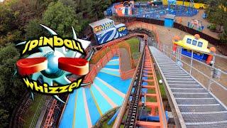 Spinball Whizzer 4K Multi-Angle On Ride POV - Alton Towers Resort