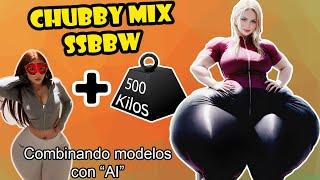 Combining SSBBW models – Using AI to generate Plus Size Goddesses.