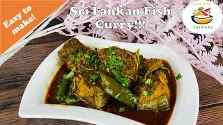 Fish CURRYSRI LANKAN FISH  CURRY WITHOUT COCONUT MILKQUICK AND EASY SRI LANKAN FISH CURRY