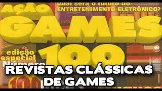 Ação Games 100 Revistas clássicas de Games ZeroQuatroMidia