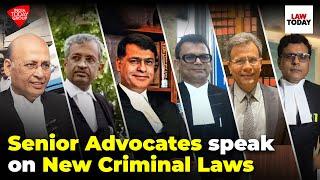 Supreme Court Senior Advocates Speak On New Criminal Laws  AM Singhvi Sidharth Luthra  Law Today