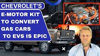 Chevrolets e-motor kit to convert gas cars to EVs is EPIC