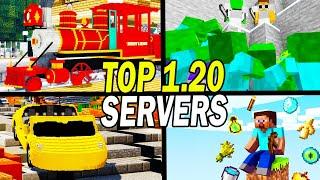 Top 10 BEST Minecraft Servers to Join 2024 1.21