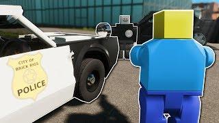 POLICE CHASE IN NEW CITY - Brick Rigs Multiplayer Gameplay - Lego Cops and Robbers