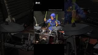 VIRAL IBU DESY HARIYANTI PNS YANG JAGO MAIN DRUM METAL #SHORTS