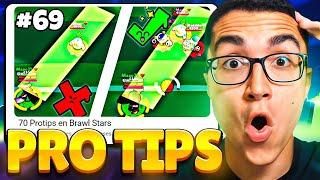 ESTOS SON los 70 MEJORES PRO TIPS de BRAWL STARS