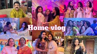 Home Vlog Sangeeth function  Sindhu Krishna