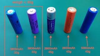 How to know fake 18650 batteries?