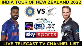 India vs New Zealand 2022 Live Streaming & Live Telecast Channel List  IND vs NZ Live