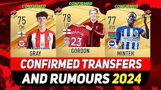 NEW CONFIRMED TRANSFERS & RUMOURS  ft. GORDON MINTEH GRAY...etc