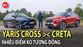 So sánh Hyundai Creta và Toyota Yaris Cross - Giành giật từng điểm để về đích  TIPCAR TV