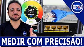 Como Medir o PING e VELOCIDADE da sua Internet COM PRECISÃO