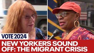 NYC voters on the 2024 election Immigration and the migrant crisis