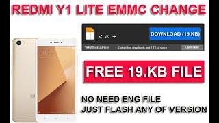 Redmi Y1 LITE  EMMC Changed With Dual Imei  Storage upgrade 16GB To 32GB No Need ENG  File