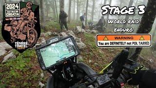 TENERE TRAVEL TROPHY 2024 - STAGE 3 - We took an enduro path - WORLD RAID enduro