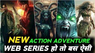 Top 8 Best Action Adventure  Web Series in Hindi Dubbed On Netflix Prime Video   New Web Series