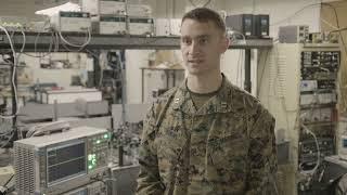 Marine Corps Capt Anthony Burns on NPS research