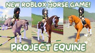 Project Equine II New Roblox Horse Game