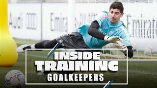 Train like a Real Madrid goalkeeper  Courtois Lunin & Altube