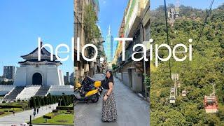 taiwan travel vlog  places to visit in taipei in 2023 where to eat