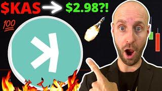I BOUGHT 550 KASPA KAS CRYPTO COINS AT $.1820? WATCH ME TURN $100 INTO $3K? URGENT