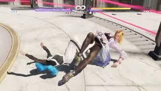 DOA6 クーラ vs ティナ※リョナ注意