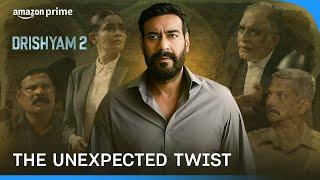 Drishyam 2 The Climax Scene  Ajay Devgn Shriya Saran Tabu  Prime Video India