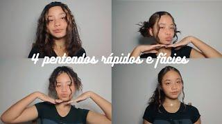 penteados para cabelo ondulado  vlog