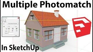 Multiple Photomatch in SketchUp