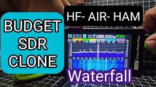 SDR 1.0.CLONE RECEIVER - FREQUENCY WATERFALL & MORE TIPS