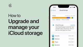 How to upgrade and manage your iCloud storage on iPhone or iPad  Apple Support
