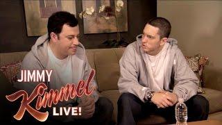 Briefcase Joe Eminem Teaches Jimmy Kimmel to Rap