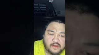 person chilling his streaming tiktok