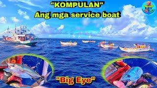 Part431 pacific adv. BIG EYE Kompolan ang mga service boat sa hulihan Ng Malaking bangka