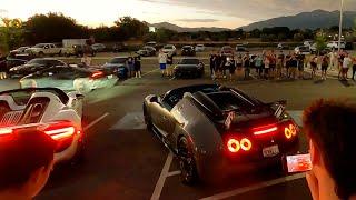 Onramp vs. Bugatti Veyron Porsche 918 Huracán Sterrato Full-Throttle