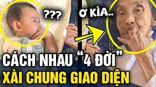 Trùng hợp cụ cố và chắt CÁCH NHAU 4 ĐỜI nhưng lại giống nhau đến TỪNG CỬ CHỈ  Tin 3 Phút