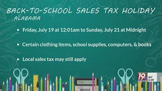 Back to School Shopping Season  July 18 2024  News 19 at 6 p.m.