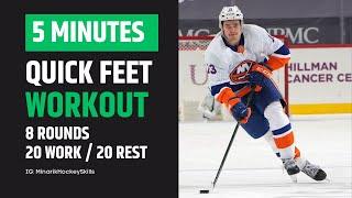 Improve Your Speed  5 Minutes Tabata  Training For Ice Hockey Players