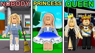 NOBODY To PRINCESS To QUEEN The MOVIE Roblox Brookhaven