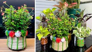 Plant pots from recycled materials - Towards a sustainable environment