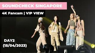 4K Soundcheck  BLACKPINK Singapore Concert Day2 14052023