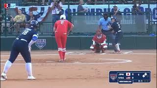 Team USA Softball vs Team Japan Softball  July 4 2022  Exhibition Game  Gold Medal Rematch