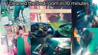 প্রতিদিন এভাবে 10 মিনিট সময় দিলে bedroom clean করে ঘরের+বাইরের কাজ time এ করা যায়Lifestyle vlog