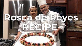 How to Make a ROSCA de REYES  Easy Homemade RECIPE