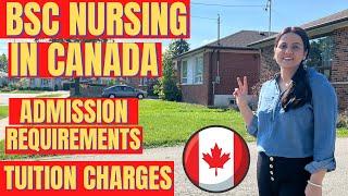 BSC nursing in Canada  Registered nurse  Admission requirements  Tuition charges  Nclex-RN exam